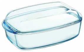 PYREX 4,5 l fedeles sütőtál