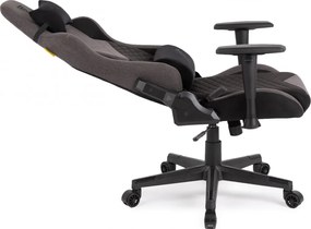 Gamer szék SENSE7 Spellcaster szövet fotel Senshi Edition szürke.