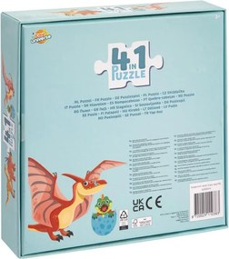 Dinoszaurusz Fun 4 az 1-ben puzzle