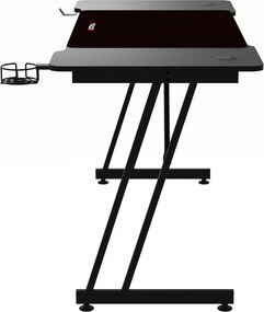 NERO karbon gamer asztal 120 × 60 cm