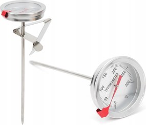 Konyhai Hőmérő Hús Sütő Füstölő Grill Sütés Szonda Acél