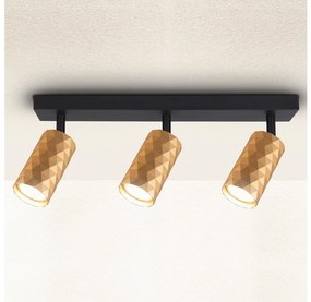 Brilagi - Spotlámpa SELE DIAMANT 3xGU10/30W/230V arany