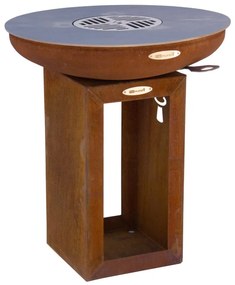 Carus S barna kültéri grill, ø 62 cm - Remundi