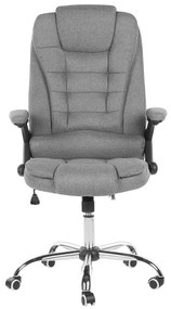 Szürke irodai forgószék ROYAL Beliani