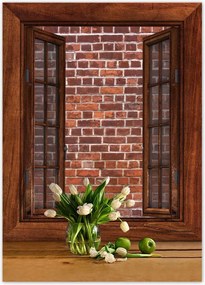 Poszterek 50x70 Téglafal Tégla