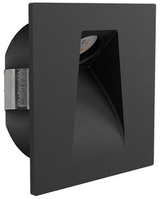 Fekete LED fali lámpa MECINOS – EGLO