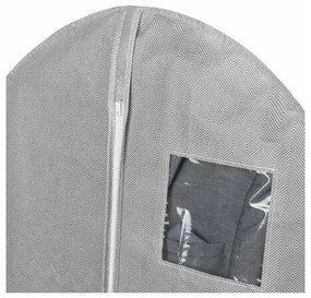 Compactor Boston öltöny és rövid ruha védőhuzat, 60 x 100 cmszürke, S