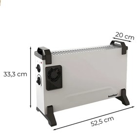 Mistral elektromos fűtőtest 750W / 2000W