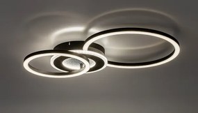 Rabalux 71485 - LED dimmelhető mennyezeti lámpa LUREO LED/24W/230V 3000-6500K 46x33 cm + távirányító
