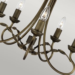 Elstead Lighting OLIVIA OV5-BLK-GOLD Csillár 5x60W/E14