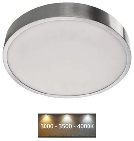 EMOS LED Mennyezeti lámpa LED/28,5W/230V 3000/3500/4000K á. 30 cm króm EMS957