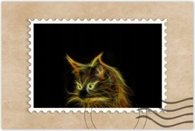 Poszterek 120x80 A földöntúli macska