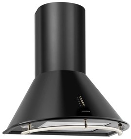 Klarstein Noir, retro kéményes páraelszívó, nemesacél, fekete