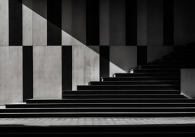 Poszter 100x70cm Geometria az építészetben