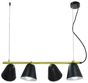 Rabalux 5377 - Csillár zsinóron ALTDER 4xE14/40W/230V