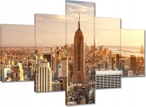 Festmények 100x70 New York felülnézet