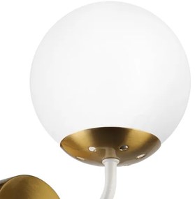 Brilagi - MALIVA fali lámpa 1xE14/15W/230V arany/fehér