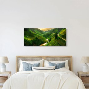 Kép - Mu Cang Chai rizsteraszok (120x50 cm)