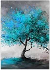 Poszterek A0 Pion Kék fa Modern Art