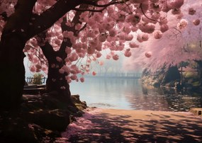 Poszter 29,7x21cm Sakura nyugalom