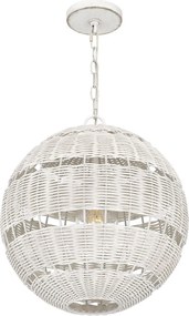 Quoizel boho kültéri függeszték lindendale fehér elsqz-lindendalepawh IP44