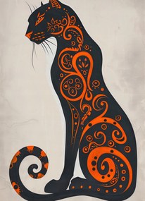 Poszter 20,5x28,4cm Művészet és dísz