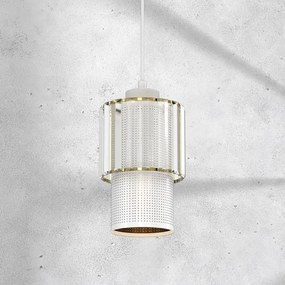 Csillár zsinóron BLANCO 1xE27/60W/230V fehér