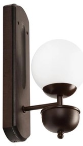 Brilagi - LED Fali lámpa COTTAGE 1xG9/40W/230V bükkfa/fehér