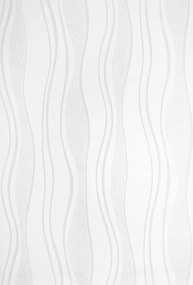 Fehér hullám mintás tapéta (13191-20)
