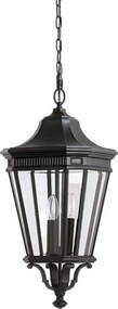 Feiss COTSWOLD LANE FE-COTSLN8-L-BK Függőlámpa 3x60W/E14 IP23