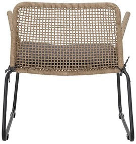 Szürke-bézs kerti fotel Mundo – Bloomingville