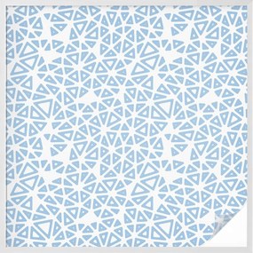 Öntapadós ablakfólia az adatvédelem érdekében Geometrikus minták 100x100