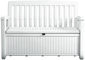 Keter Patio Bench kerti pad, fehér