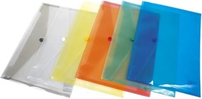 Irattartó tasak, A4, PP, patentos, DONAU, zöld (D8544Z)
