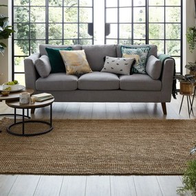 Jute barna juta szőnyeg, 120 x 170 cm - Flair Rugs