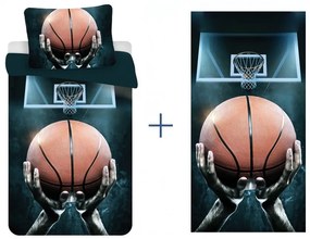 Kosárlabda felnőtt ágyneműhuzat és törölköző szett (Basketball)