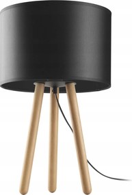 Éjjeli Lámpa Tokyo Bükk/fekete 5293 E27 Tk Lighting