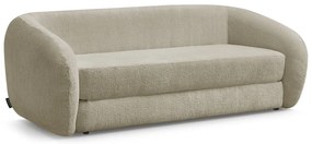 Világosbarna zsenília kinyitható kanapé 228 cm Neyo – Bobochic Paris