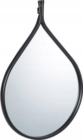 Fali tükör Relaxdays fekete
