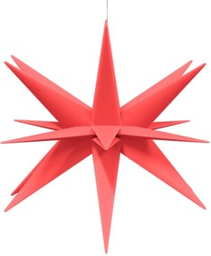 összecsukható piros karácsonyi lámpa LED-del 57 cm