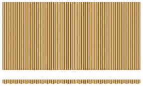 Automata Behúzható Napellenző LED Multicolour Csíkkal 600x350 cm