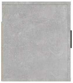 betonszürke fali TV-szekrény 100x34,5x40 cm