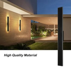 Brilagi - LED napelemes fali lámpatest SUN LED/5,5W/230V 100 cm 6000 mAh IP44