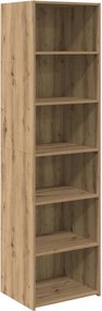 vidaXL Cabinet Artisan tölgy 50 x 41 x 185 cm Faanyag