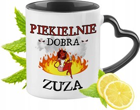 Zsuzsa Bögre Fekete Szív Alakú Füllel Ajándék Nyomtatott