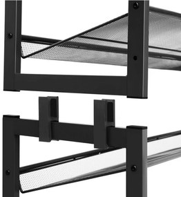 Cipőtartó ALVORO fekete