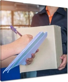 Vászonkép 60x60 Szállítási aláírás