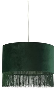 Searchlight 700742CW - Csillár zsinóron PENDA 1xE27/10W/230V zöld