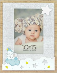 Gyerek képkeret 10x15 kék Elefånt