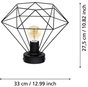Eglo 43004 - Csillár TARBES 1xE27/60W/230V